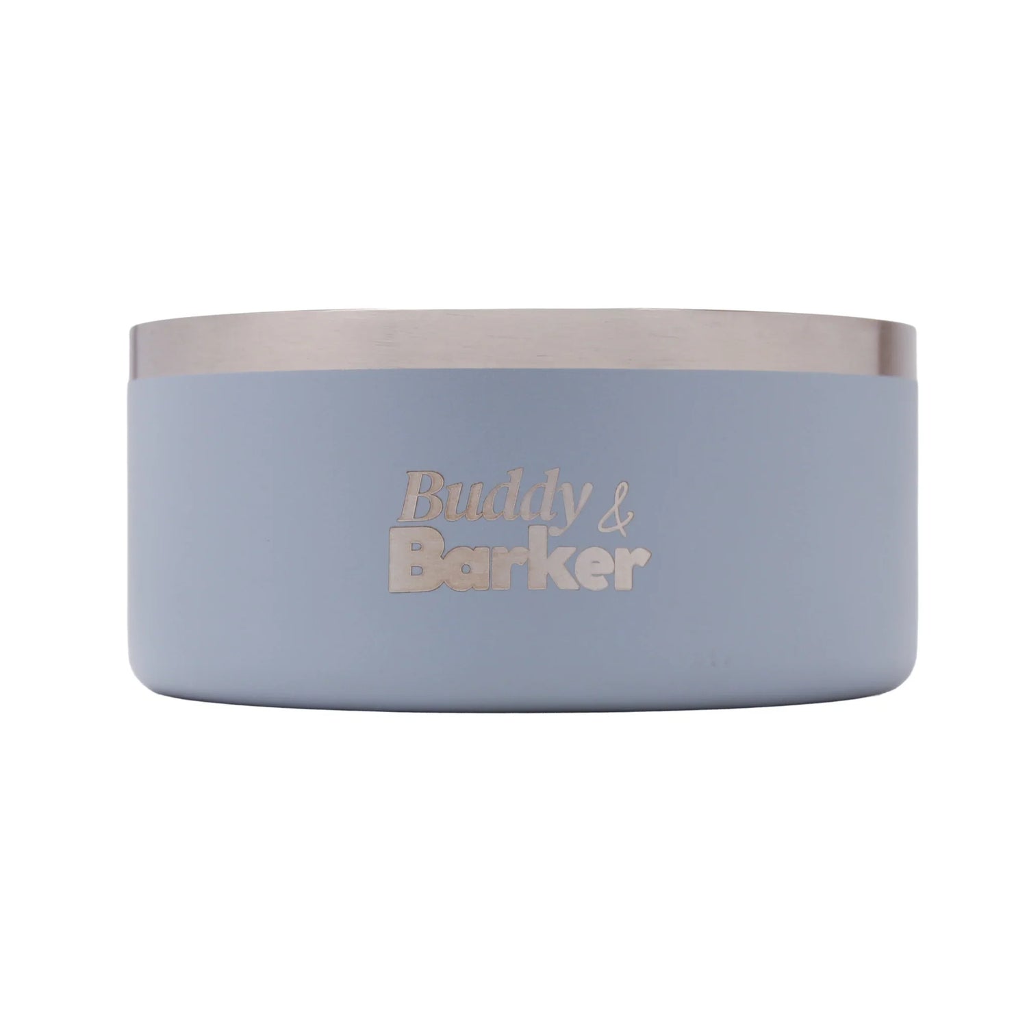 Horizon blue, stainless steel dog water and food bowl