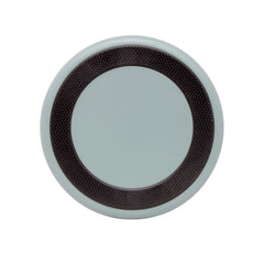 Non slip surface on a stainless steel dog bowl