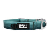 Blue teal collar, Buddy And Barker