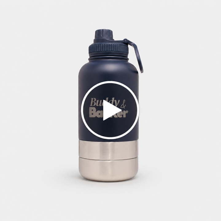 Dog Water Bottle Demonstration Video